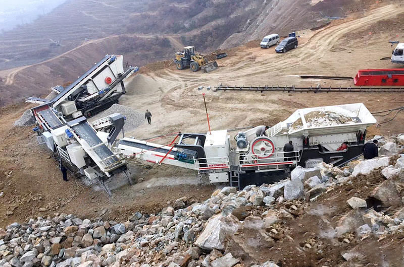 移動破碎機應用現(xiàn)場